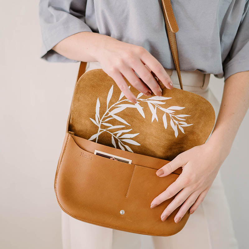 Bag, Wish Tree, Cognac used look