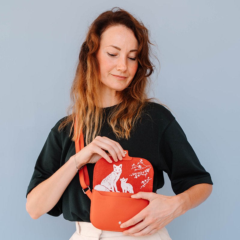 Bag, Little Fox, Coral