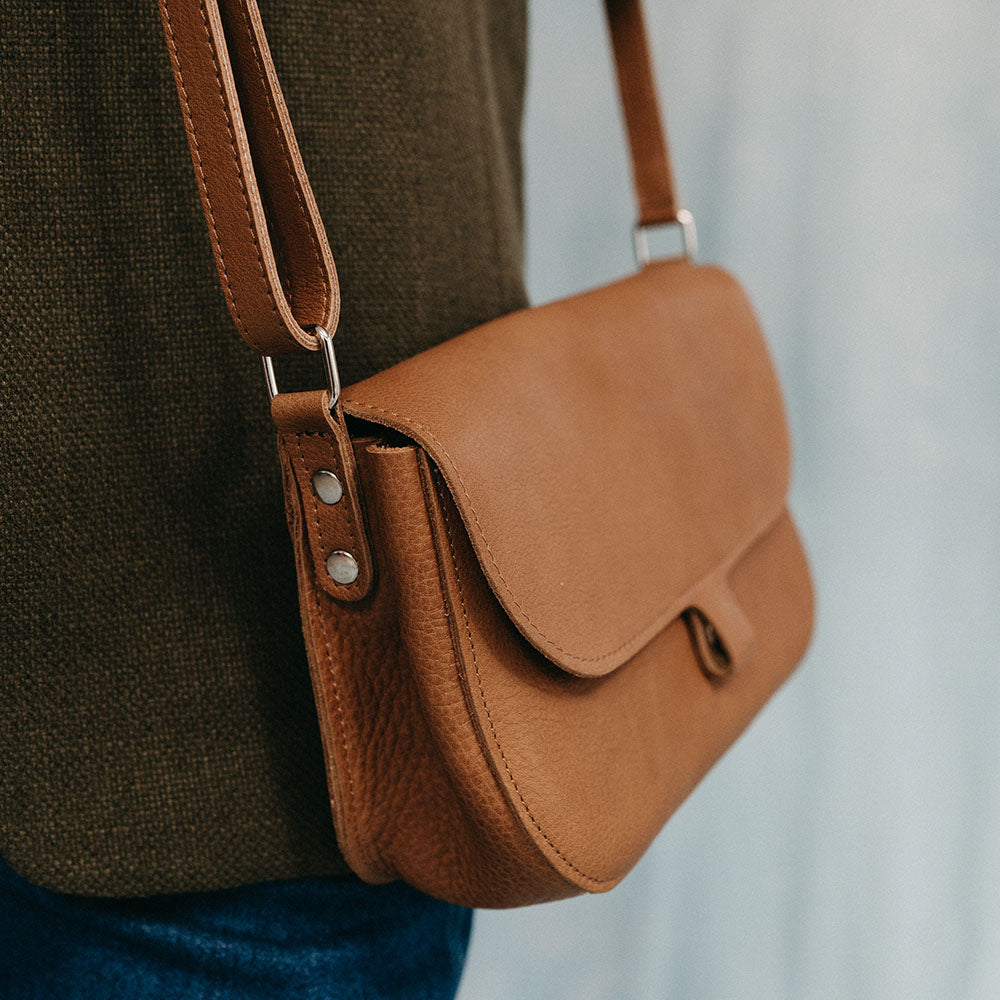 Bag, Wild Swan, Cognac used look