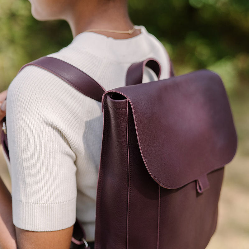 Backpack, Come Along, Aubergine