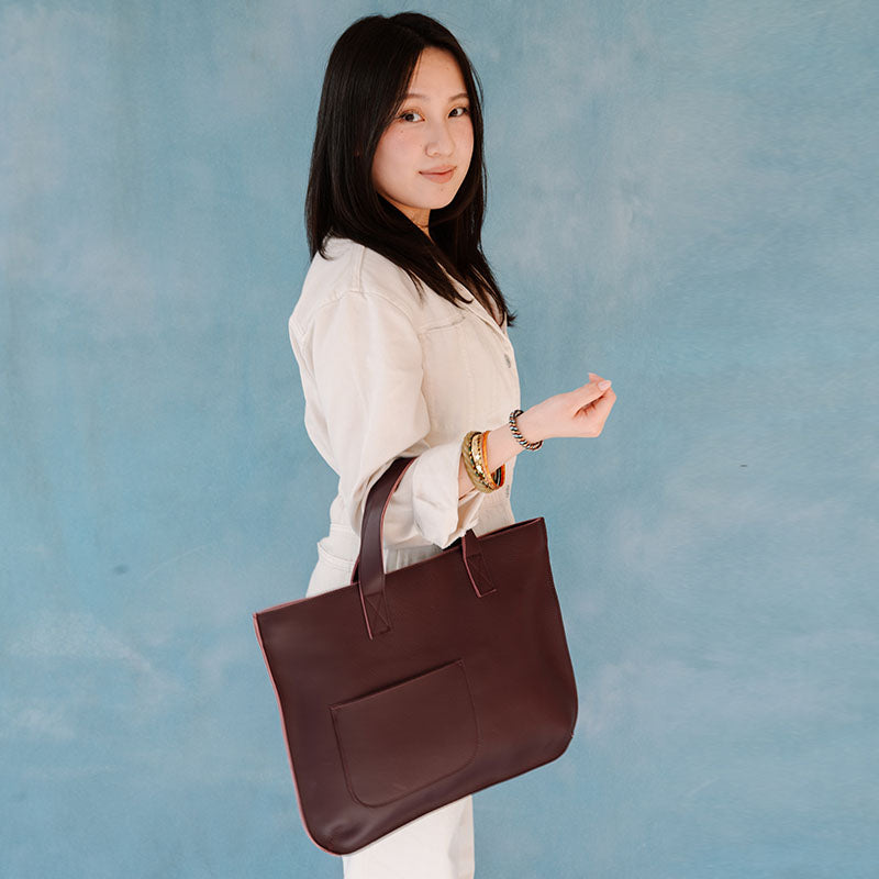 Bag, Elephant Joke, Aubergine