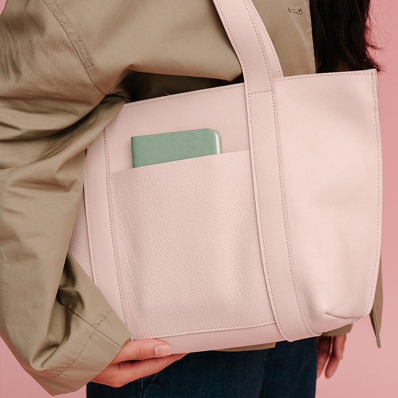 Bag, Family Tree, Powder Pink