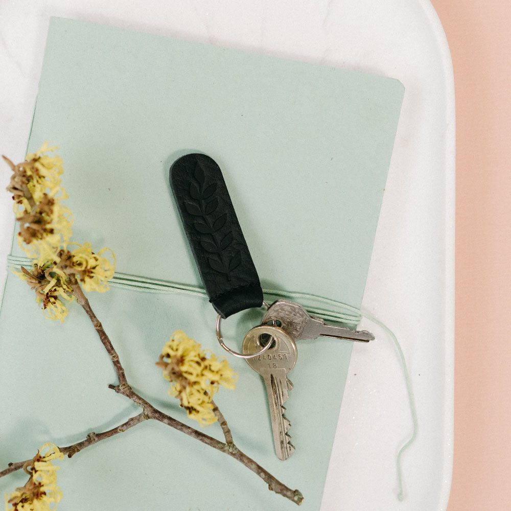 Keyring, Pocket Garden, Black