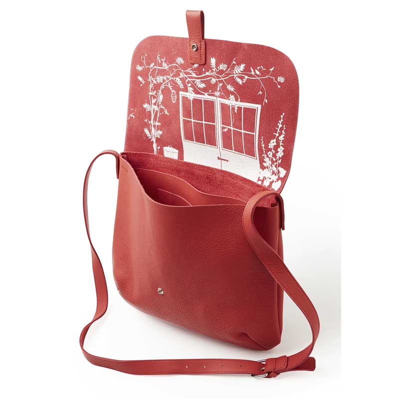 Shoulder bag, Back Yard, Coral