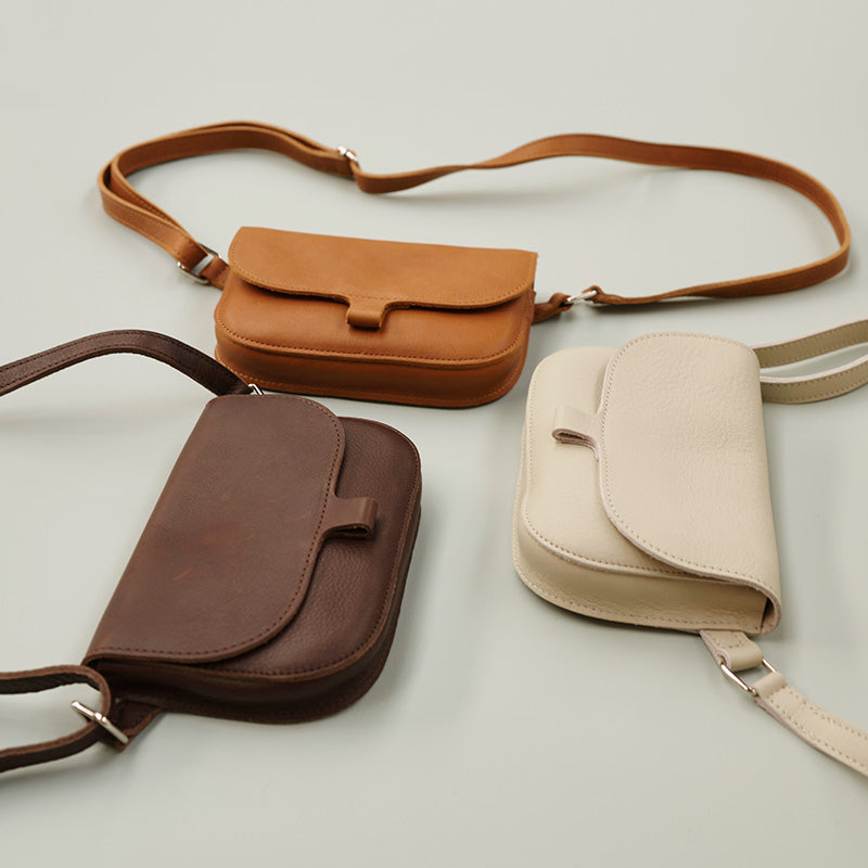 Bag, Little Fox, Dark Brown used look