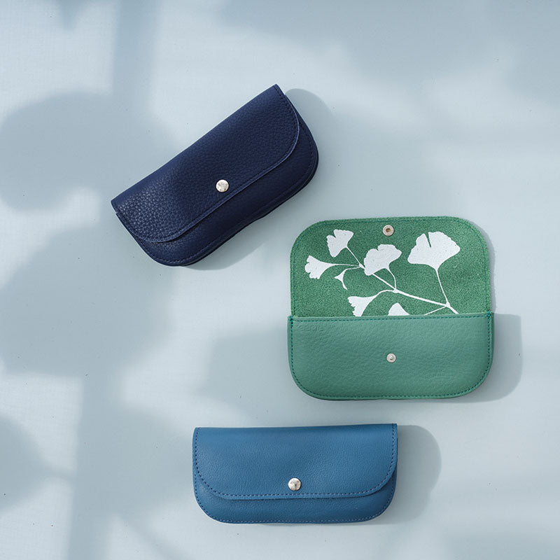 Sunglass case, Sunny Greetings, Ink Blue