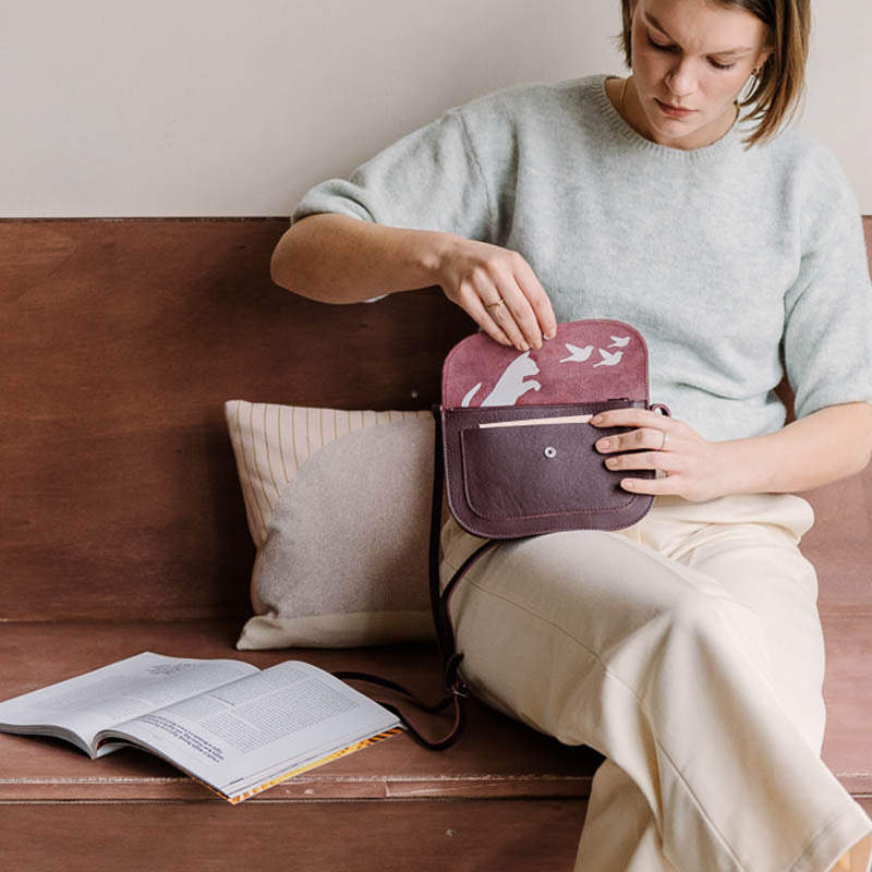 Bag, Cat Chase, Aubergine