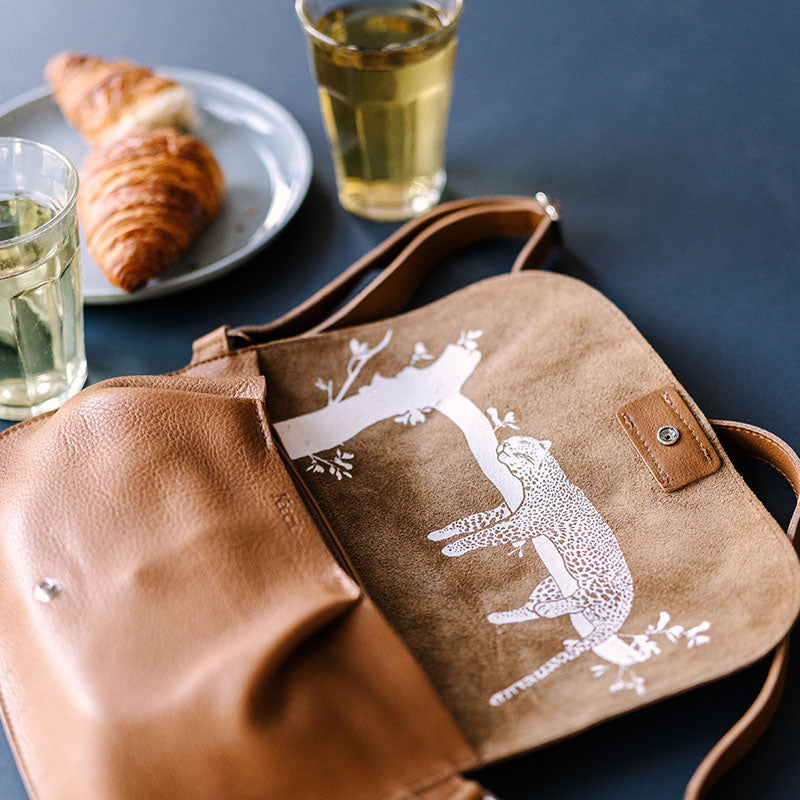 Bag, Lazy Boy, Cognac used look