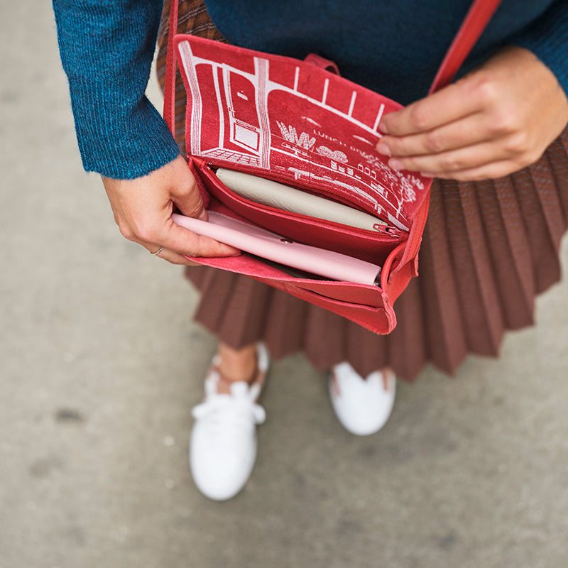 Bag, Lunch Break, Coral