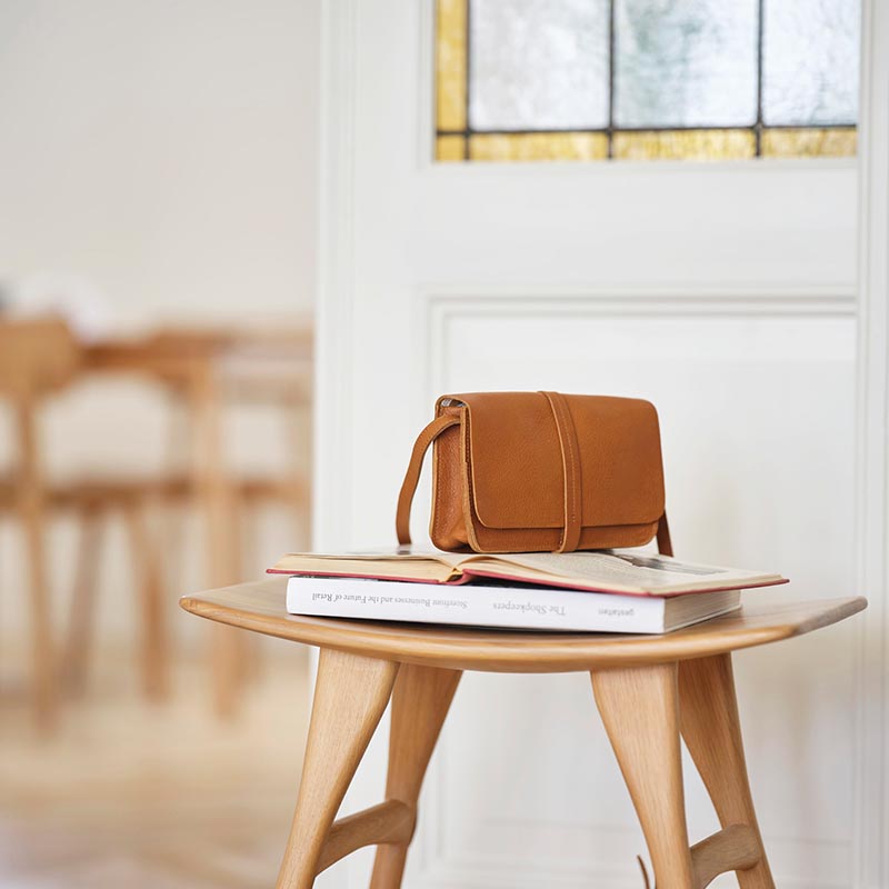 Bag, Lunch Break, Cognac used look