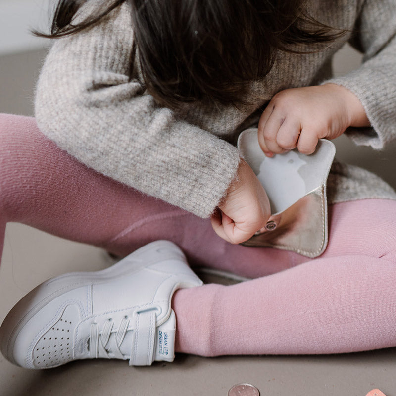 Wallet, Mini Me, Gold