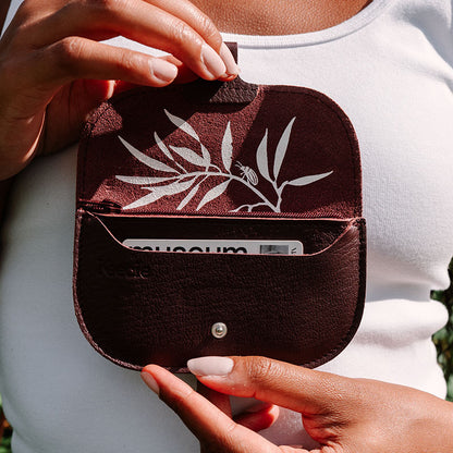 Wallet, Bless You, Aubergine