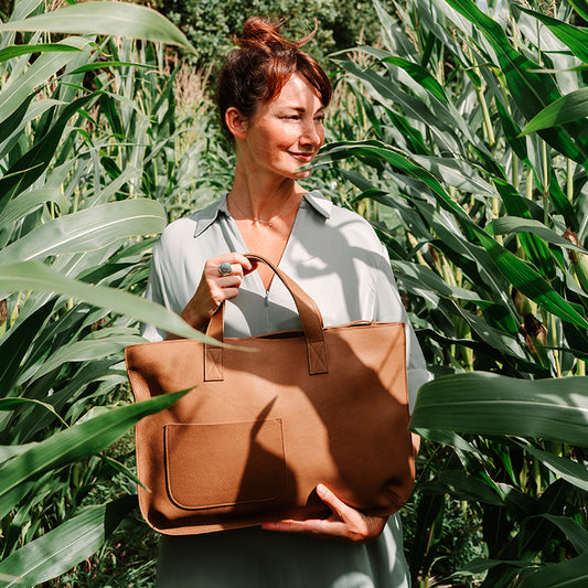 Bag, Elephant Joke, Cognac used look