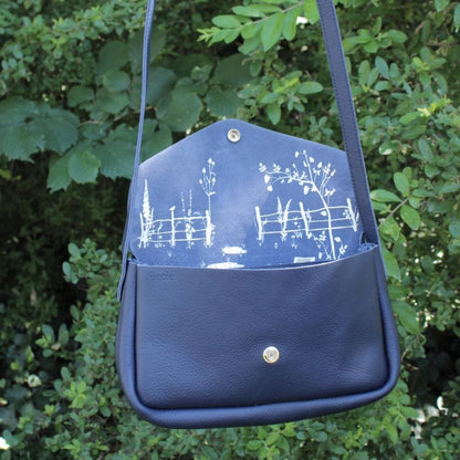 PRE-ORDER: Cottage Garden bag, Ink Blue