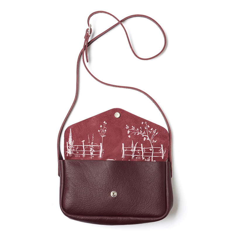 PRE-ORDER: Cottage Garden bag, Aubergine