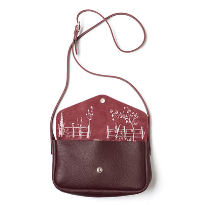 PRE-ORDER: Cottage Garden bag, Aubergine