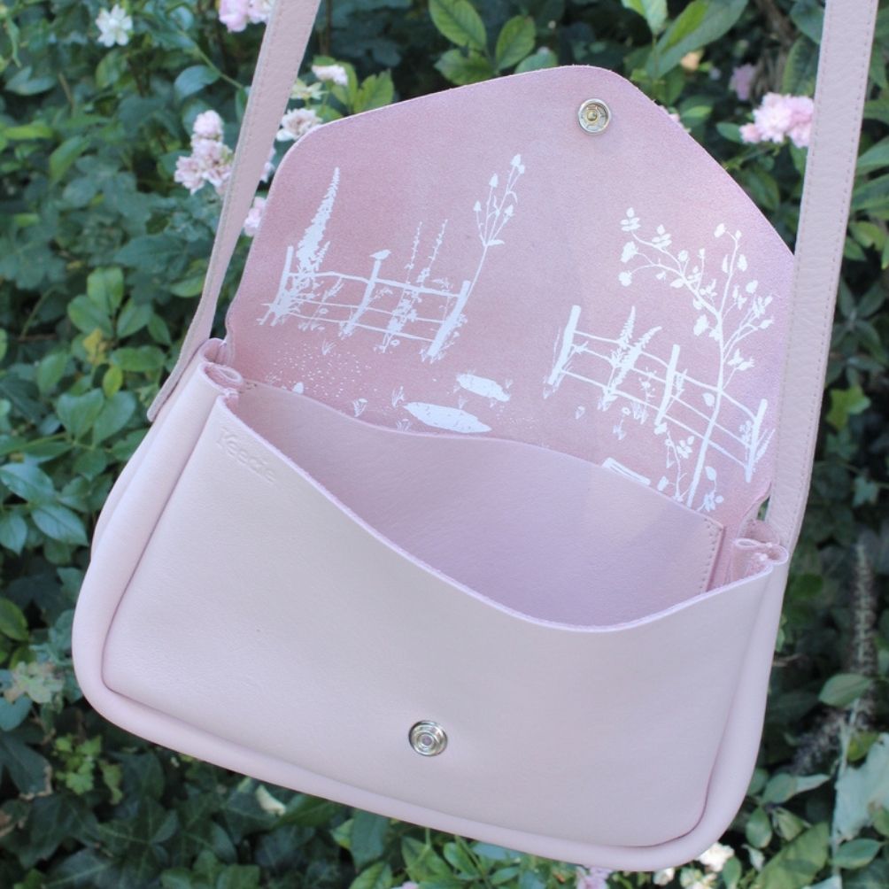 PRE-ORDER: Cottage Garden bag, Powder Pink
