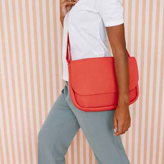 Bag, Plant Sitter, Coral