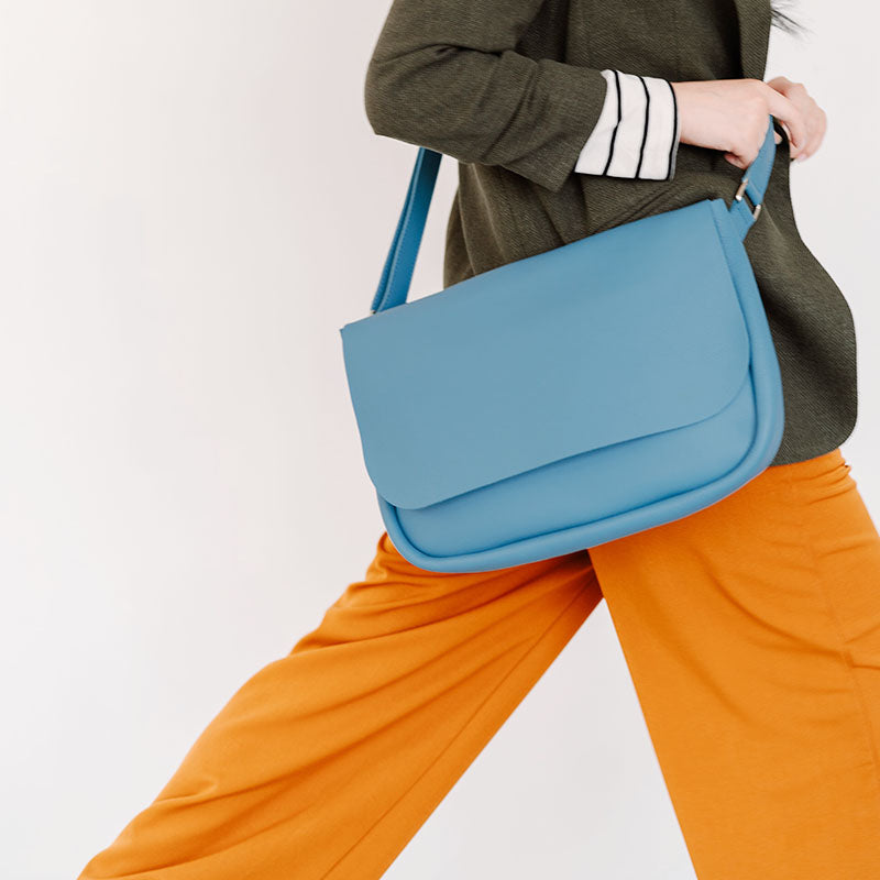 Bag, Plant Sitter, Painters Blue