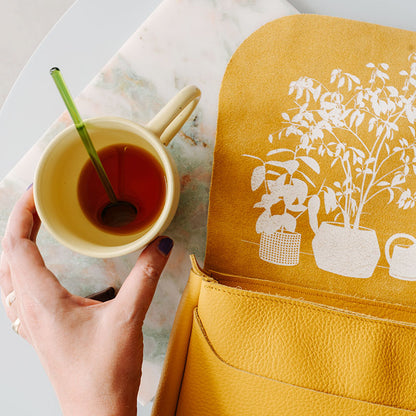 Bag, Plant Sitter, Yellow