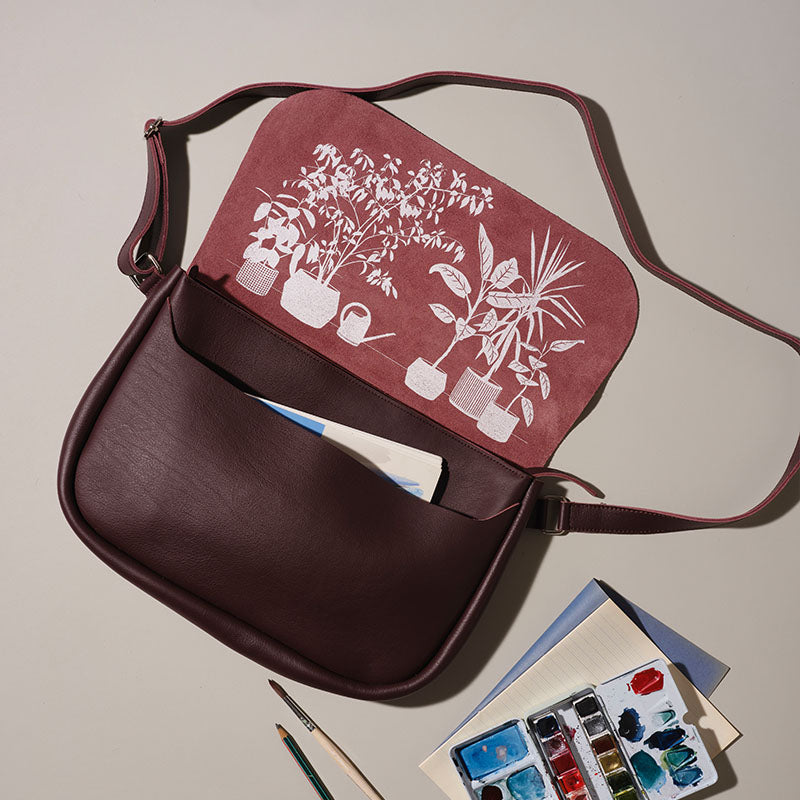 Bag, Plant Sitter, Aubergine