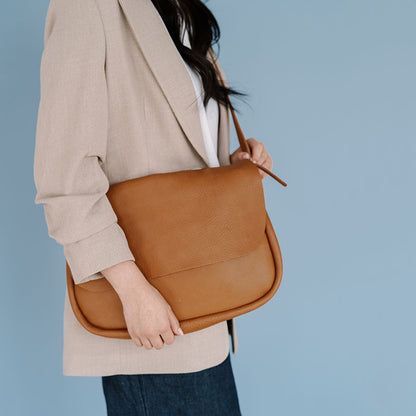 Bag, Plant Sitter, Cognac used look