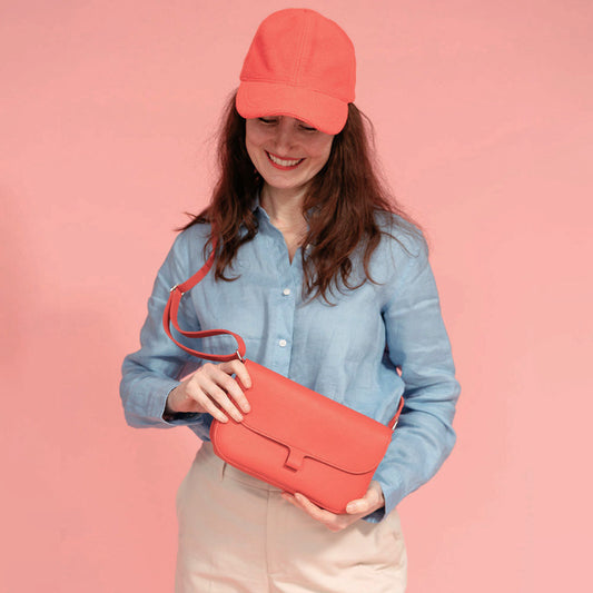 Bag, Wild Swan, Coral