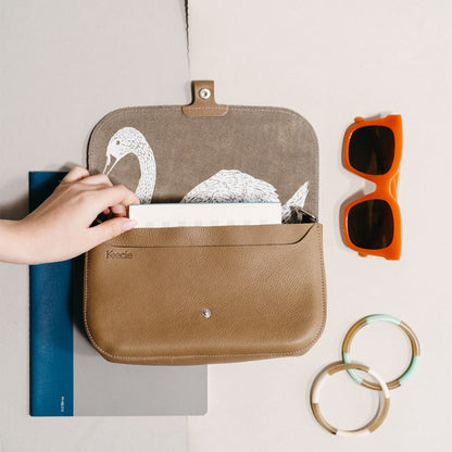 Bag, Wild Swan, Moss used look