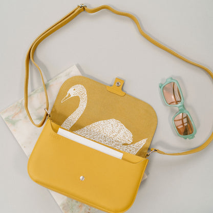 Bag, Wild Swan, Yellow