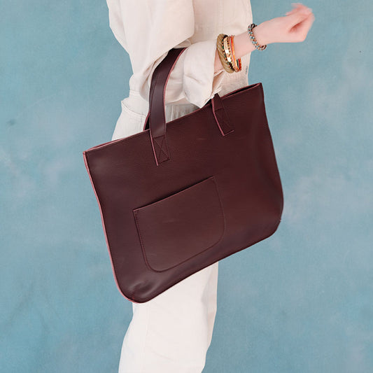 Bag, Elephant Joke, Aubergine
