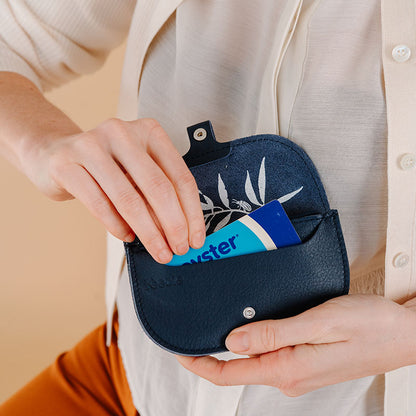 Wallet, Bless You, Ink Blue