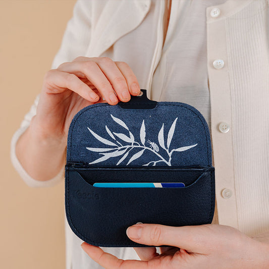 Wallet, Bless You, Ink Blue