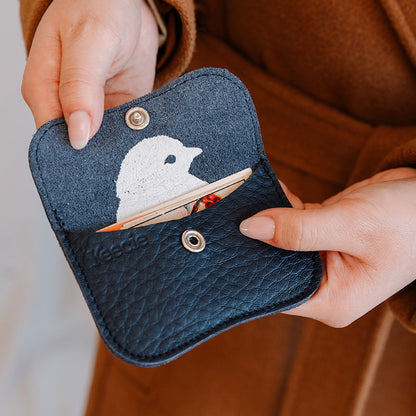 Wallet, Mini Me, Ink Blue