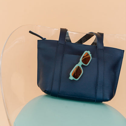 Bag, Family Tree, Ink Blue