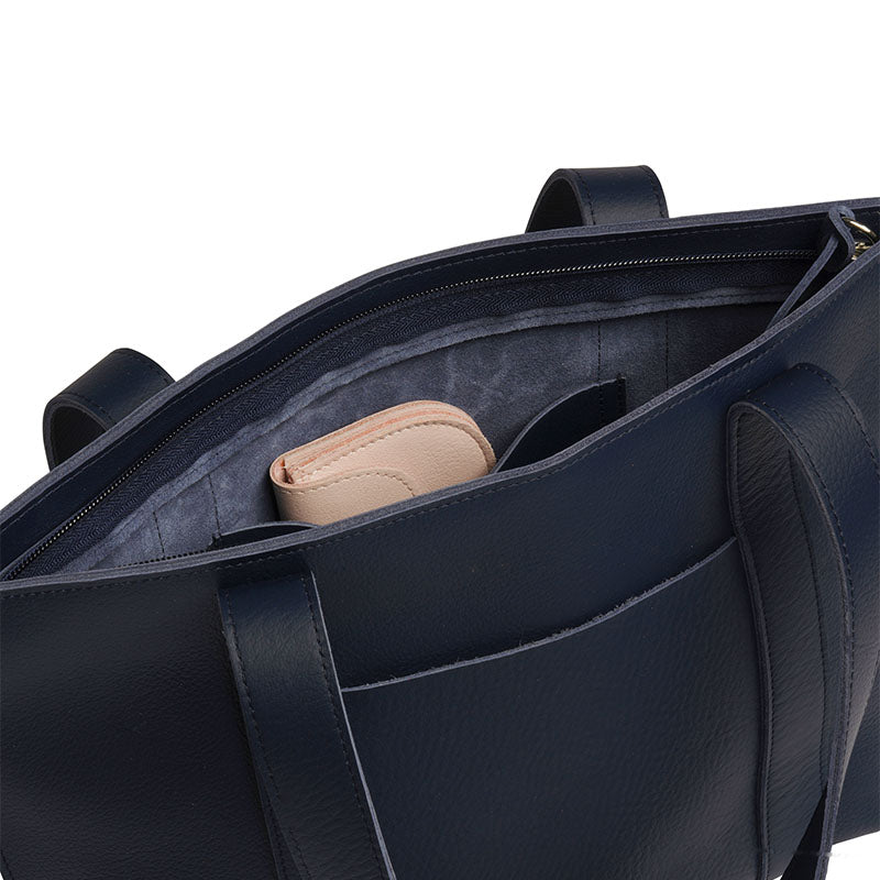 Bag, Family Tree, Ink Blue