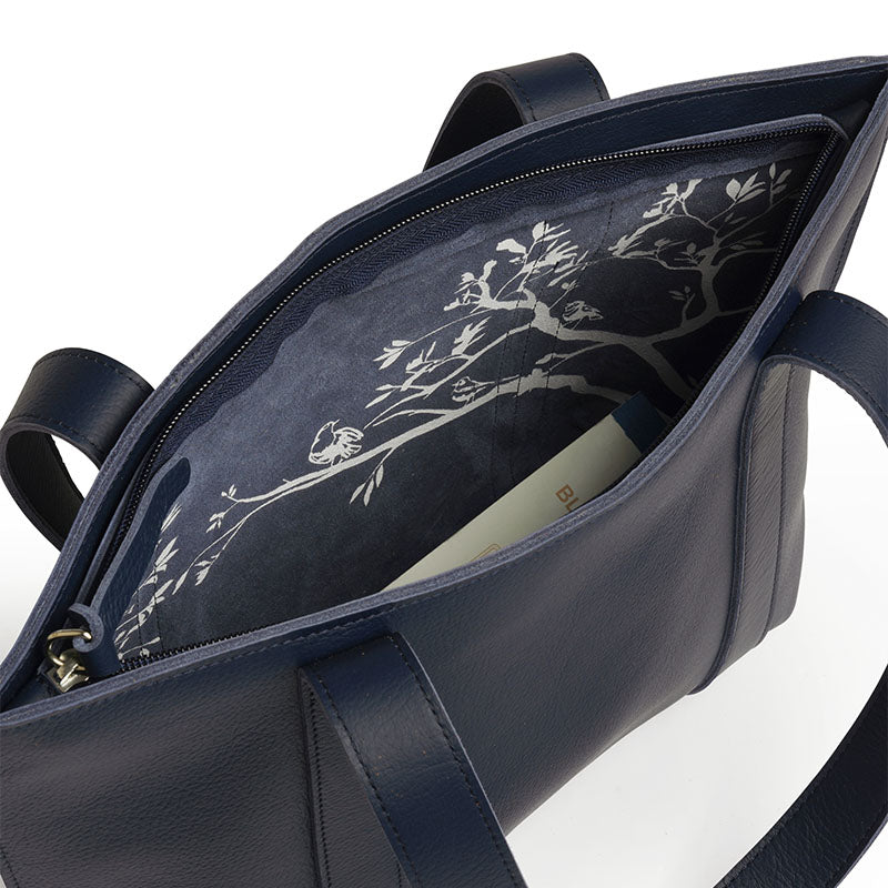 Bag, Family Tree, Ink Blue