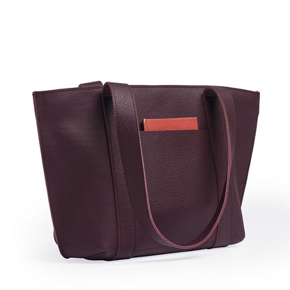 Bag, Family Tree, Aubergine