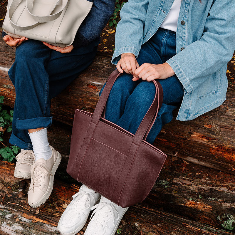 Bag, Family Tree, Aubergine