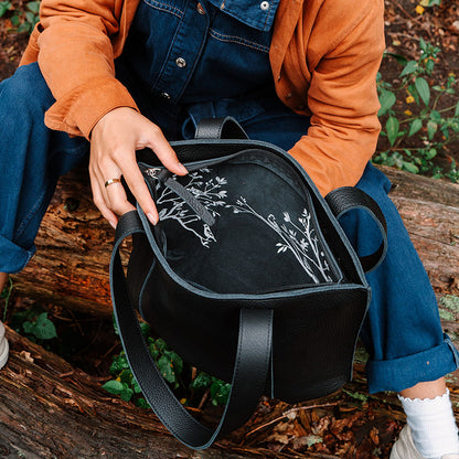 Bag, Family Tree, Black