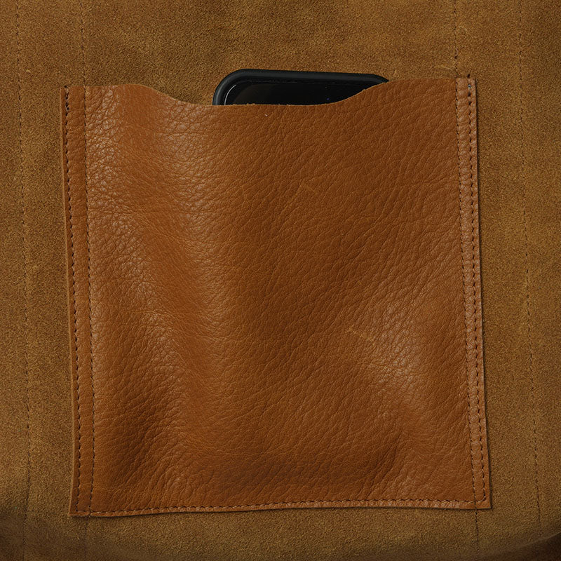 Bag, Family Tree, Cognac used look