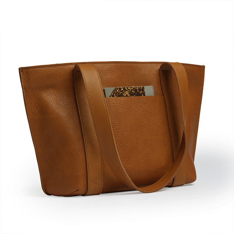 Bag, Family Tree, Cognac used look
