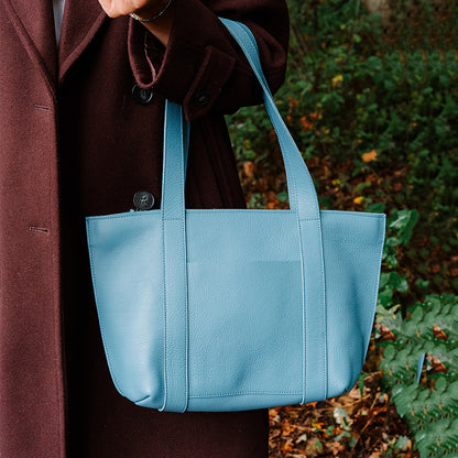 Bag, Family Tree, Painters Blue