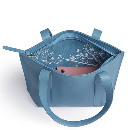 Bag, Family Tree, Painters Blue