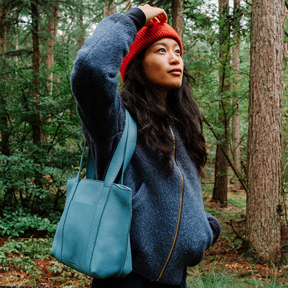 Bag, Family Tree, Painters Blue