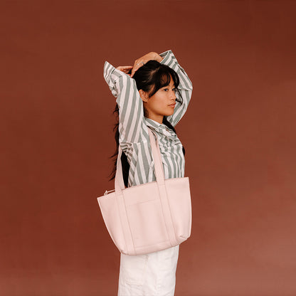 Bag, Family Tree, Powder Pink