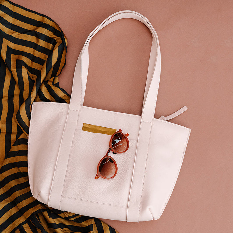 Bag, Family Tree, Powder Pink