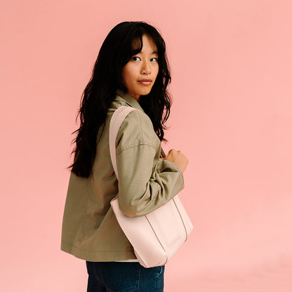 Bag, Family Tree, Powder Pink
