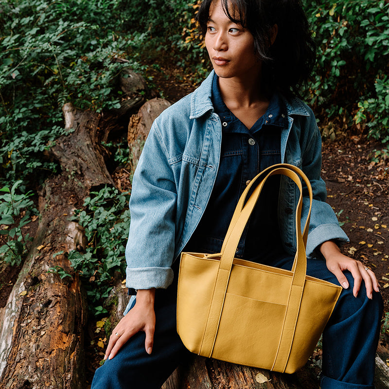 Bag, Family Tree, Yellow