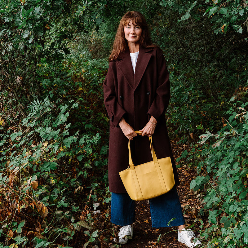Bag, Family Tree, Yellow