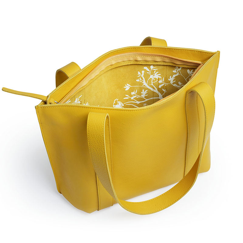 Bag, Family Tree, Yellow